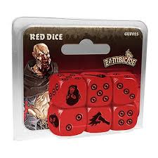 Zombicide: Red Special Dice