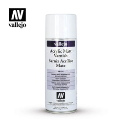 Auxiliary Product: Acrylic Matt Spray Varnish