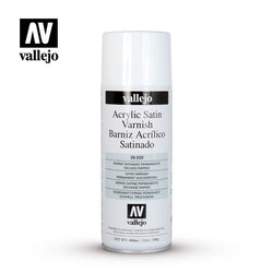 Auxiliary Product: Acrylic Satin Spray Varnish