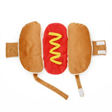 AnniePaw Adorable Hot Dog Halloween Costume: Fun Pet Clothes for Puppies Dogs Cats  Dachshunds - Perfect for Festive Season Photo Shoots