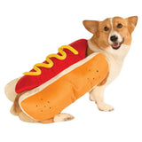 AnniePaw Adorable Hot Dog Halloween Costume: Fun Pet Clothes for Puppies Dogs Cats  Dachshunds - Perfect for Festive Season Photo Shoots