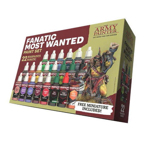 Army Painter Warpaints Fanatic: Most Wanted Paint Set