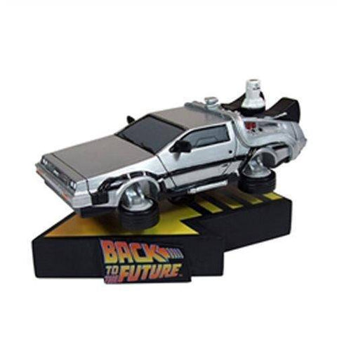 Back to the Future Part II DeLorean Time Machine Premium Motion Statue