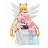 Bandai Eternal Sailor Moon & Eternal Sailor Chibi Moon Figure