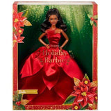 Barbie Holiday Doll 2022 (Dark Brown, Wavy Blonde , Light Brown or Straight Black Hair)