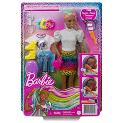 Barbie Leopard Rainbow Hair Doll #2