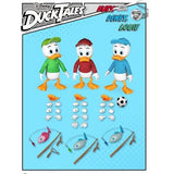 Beast Kingdom Ducktales DAH-069 Dynamic 8-Ction Huey Dewey Louie Action Figure Set