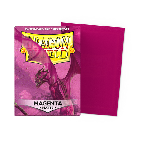 Magenta - Matte Sleeves - Standard Size