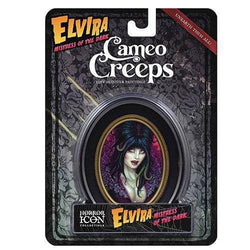 Cameo Creeps Tiny Monster Paintings - Elvira Mistress of the dark