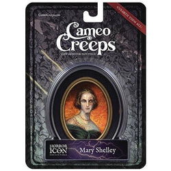 Cameo Creeps Tiny Monster Paintings - Mary Shelley