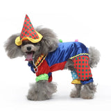 Anniepaw Clown Cosplay Pet Costume: Halloween Outfit for Small Dogs Cats Chihuahua Puppy Clothing and Accessories