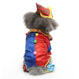 Anniepaw Clown Cosplay Pet Costume: Halloween Outfit for Small Dogs Cats Chihuahua Puppy Clothing and Accessories