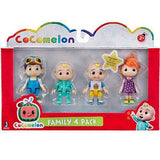 Cocomelon 4 Figure Family Pack Set