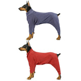 AnniePaw NurtureElite Four-Leg Post-Op Dog Suit Cozy Pajamas-B