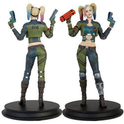 DC Injustice Harley Quinn Green Costume Deluxe Statue - Previews Exclusive