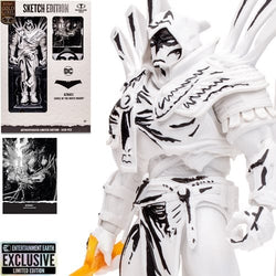 McFarlane Toys DC Multiverse Azrael Curse of the White Knight Sketch Gold Label 7-Inch Action Figure - Entertainment Earth Exclusive