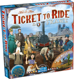 Ticket to Ride: France/Old West Map 6