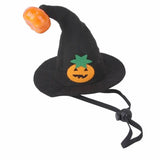 Anniepaw Dog Cat Halloween Witch Hat Pumpkin Smile Costume Photo Prop Party Headwear