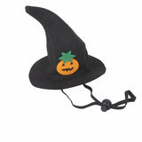 Anniepaw Dog Cat Halloween Witch Hat Pumpkin Smile Costume Photo Prop Party Headwear