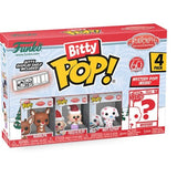 Funko Rudolph the Red-Nosed Reindeer Bitty Pop! Mini-Figure 4-Pack - Select Set(s)