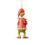 Enesco Dr. Seuss The Grinch - Grinch Holding Present Orn