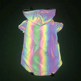 Anniepaw Fashion Flashing Dog Hoodie: Reflective Jacket Clothing for Small to Large Pets