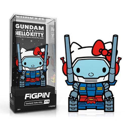 FiGPiN #779 - Gundam x Sanrio - Guntank Hello Kitty Enamel Pin - Limited Edition