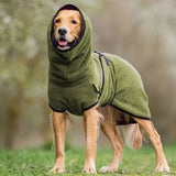 Anniepaw Fleece Velvet Soft Hoodies Jacket for Golden Retriever Universal Pet Clothes