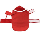 AnniePaw Santa Claus Dog Coat - Christmas Apparel for All Sizes