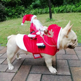 AnniePaw Santa Claus Dog Coat - Christmas Apparel for All Sizes