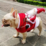 AnniePaw Santa Claus Dog Coat - Christmas Apparel for All Sizes