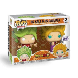 Funko Dragon Ball Super Super Saiyan Kale and SS Caulifla Pop! Vinyl 2-Pack - Funimation 2020 Exclusive