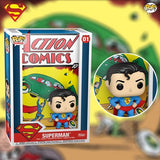 Funko Pop! #1 Superman Comic Cover Figure with Case