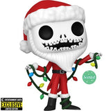 Funko Pop! 1383  - Nightmare Before Christmas 30th Anniversary Santa Jack Scented Vinyl Figure - Entertainment Earth Exclusive