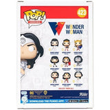 Funko Pop! 423 DC Wonder Woman 80th Anniversary White Lantern Glow-in-the-Dark Vinyl Figure - Entertainment Earth Exclusive