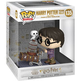 Funko Pop! Deluxe #135 Harry Potter and the Sorcerer's Stone 20th Anniversary Harry Pushing Trolley Vinyl Figure