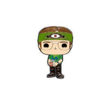 Funko The Office Dwight Schrute Disguises Pop! Blind-Box Enamel Random Pin - (1) box with (1) Pin