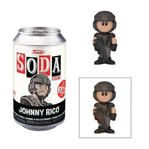 Funko Vinyl Soda Figure - Limited Edition - Starship Troopers - Johnny Rico