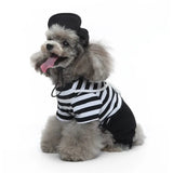 Anniepaw Funny Clown Costume for Pets: Halloween Cosplay Suit for Small Dogs, Cats, and Chihuahua Accessories