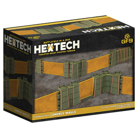 Battlefield in a Box: HexTech - Dropbase Delta Energy Walls