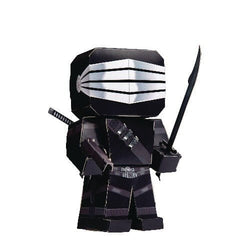 G.I. Joe Snake Eyes Cuble Foldable Figure