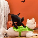 Anniepaw Halloween Black Cat Pet Costume: Funny Dress Up for Small to Medium Dogs and Cats for Holidays