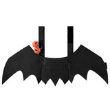 Anniepaw Halloween Cat Bat Wings Outfit: Funny Dog Cosplay Costume with Pumpkin Bells