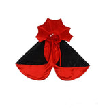 Anniepaw Halloween Vampire Pet Costume: Soft Polyester Cape for Cats & Small Dogs - Perfect for Spooky Photoshoots & Parties