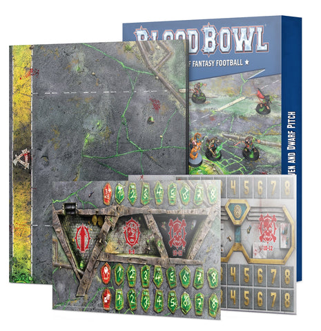 Blood Bowl: Skaven and Dwarf Pitch