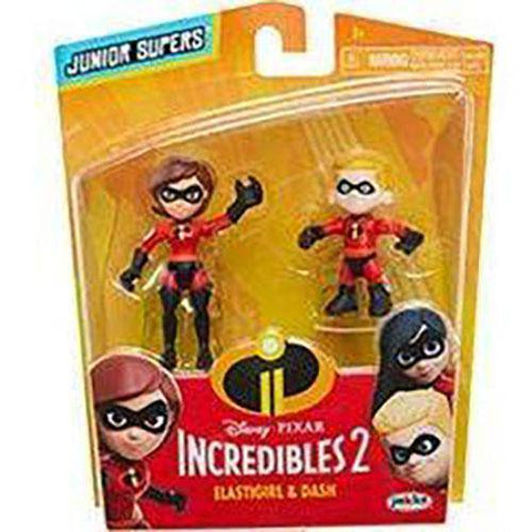 Incredibles 2 Precool 3-Inch Figures 2-Pack - Elastigirl and Dash