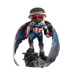 Iron Studios Falcon & Winter Soldier Captain America Sam MiniCo. Vinyl Figure