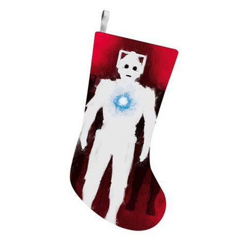 Kurt Adler - Doctor Who Cyberman 19-Inch Printed Stocking