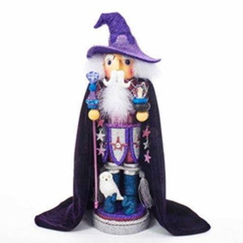 Kurt Adler - Hollywood Purple Wizard 18" Wooden Nutcracker