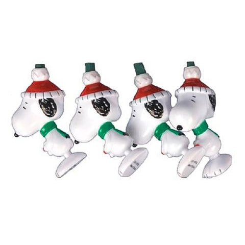 Kurt Adler - Peanuts Snoopy Light Set - 10 Light Set